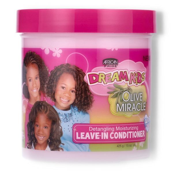 African Pride Dream Kids Olive Miracle Detangling Moisturizi