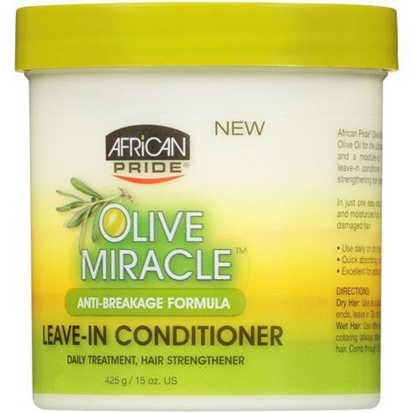 African Pride Olive Miracle Anti-Breakage Leave-In Condition