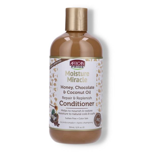 African Pride Moisture Miracle Honey, Chocolate & Coconut Oi