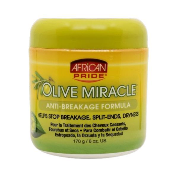 African Pride Olive Miracle Anti-Breakage Strengthening Trea