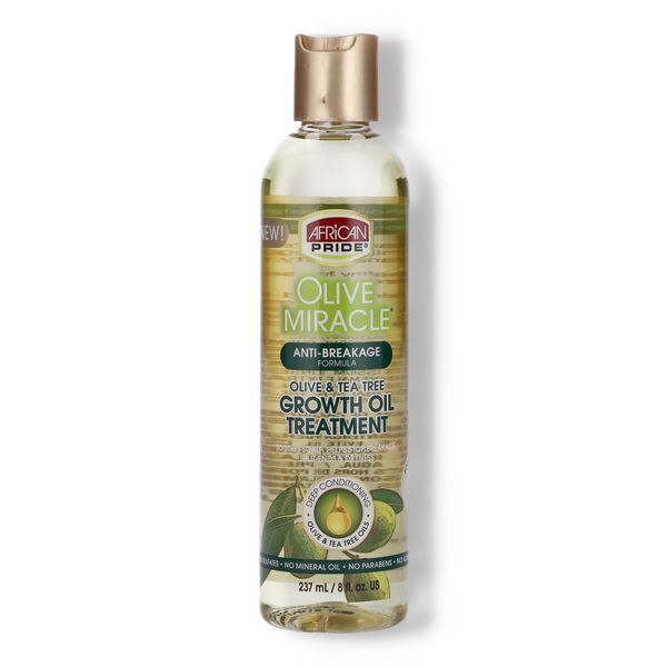 African Pride Olive Miracle Anti-Breakage Growth Oil Treatme