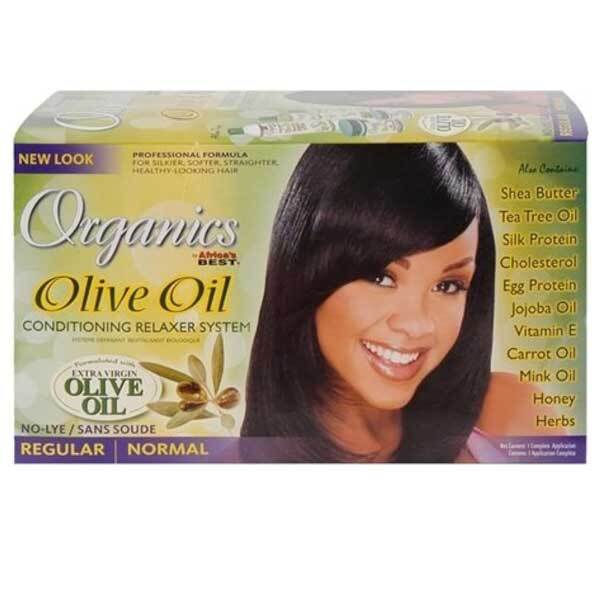 Africas Best Organics Olive Oil No Lye Relaxer