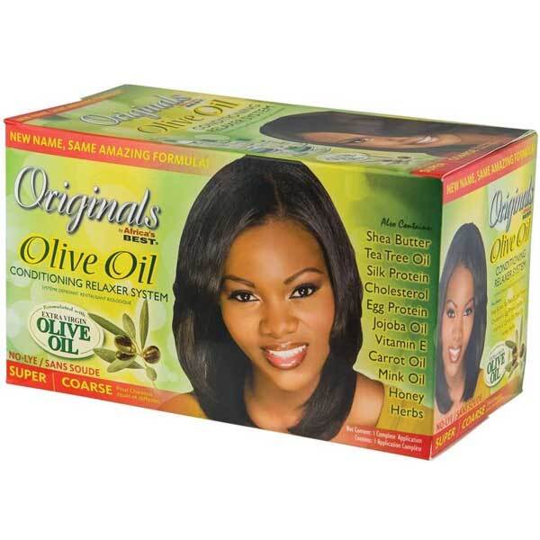 Africas Best Organics Olive Oil No Lye Conditioning Relaxer