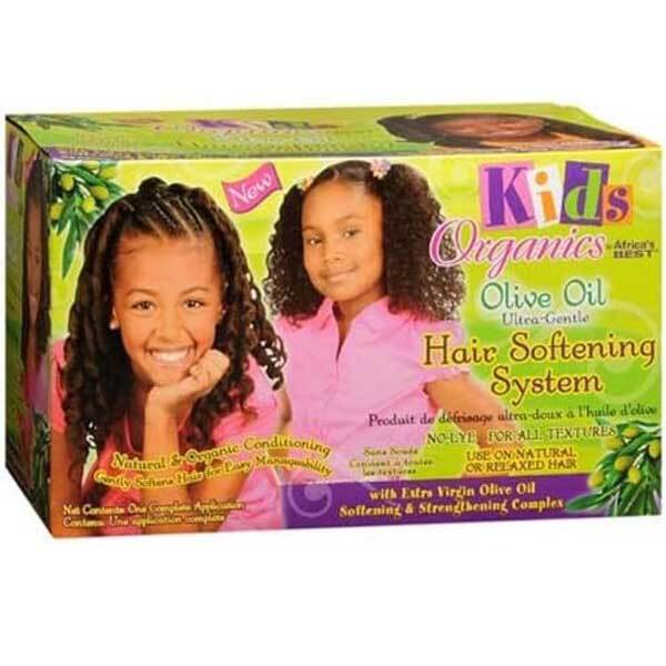 Africas Best Kids Organics Olive Oil Hair Softening System