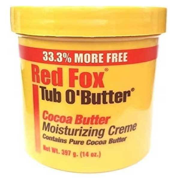 Africas Best Red Fox Tub O Butter Cocoa Butter Cream