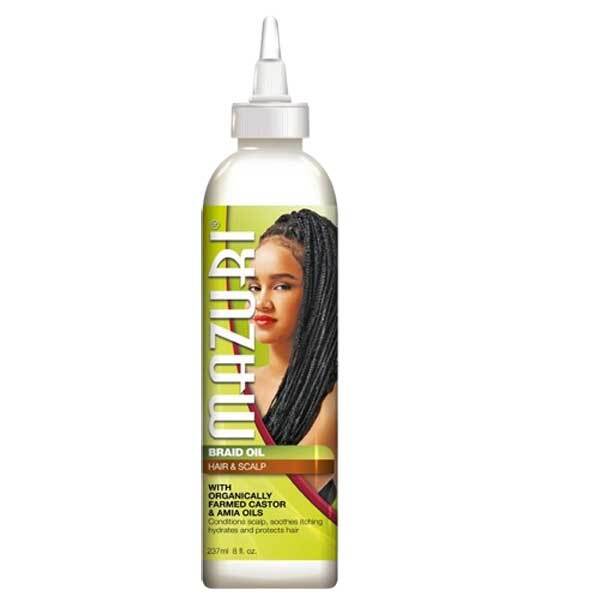 Mazuri Braid Oil For Hair And Scalp