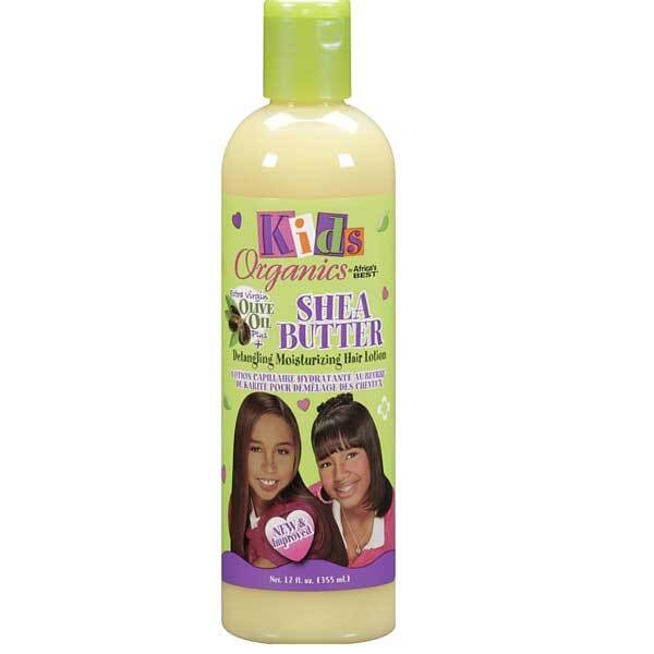 Africas Best Kids Shea Butter Detangling Moisturizing Lotion