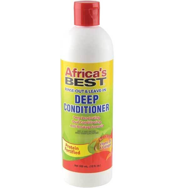 Africas Best Rinse Out And Leave In Deep Conditioner