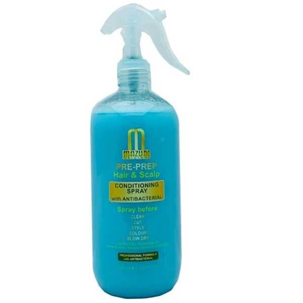 Mazuri  Pre And Prep Hair Scalp Conditioning Spray