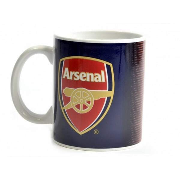 Arsenal FC Halftone 0.3kg Boxed Mug