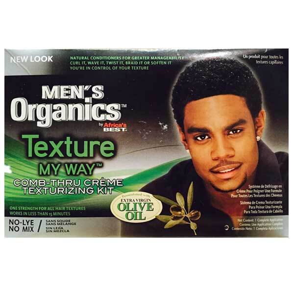 Africas Best Mens Texture My Way Comb Thru Creme Texturizer