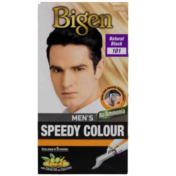 Bigen Hair Mens Speedy Colour Natural Black 101