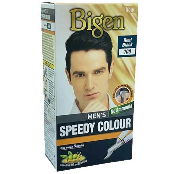 Bigen Hair Mens Speedy Colour Real Black 100