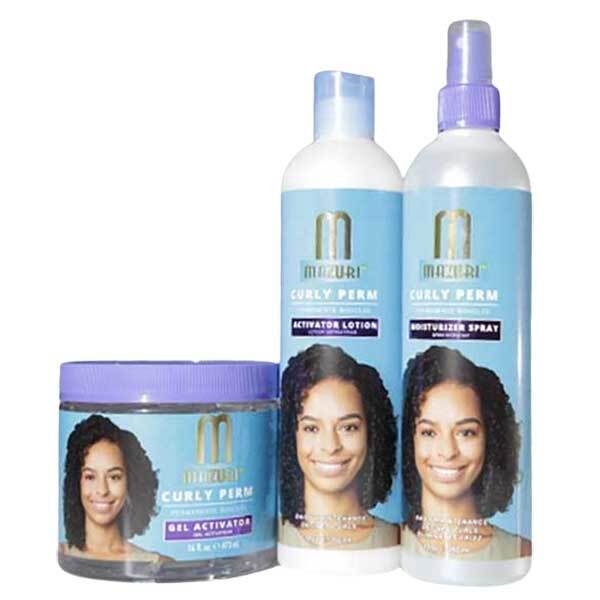 Mazuri Olive Oil & Black Castor Oil Hair Care Bundle