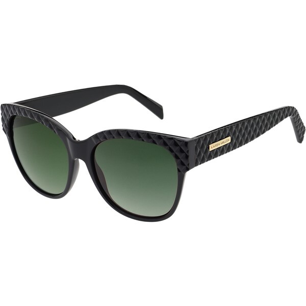 Karen Millen KM5058 Sunglasses Black, Size One Size