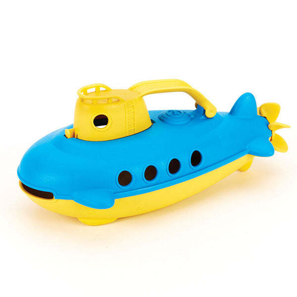 Green Toys Yellow Handle Submarine