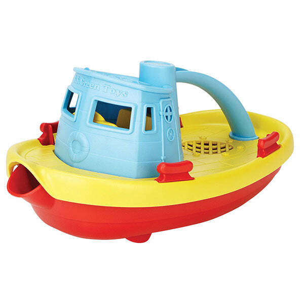 Green Toys Blue Handle Tugboat