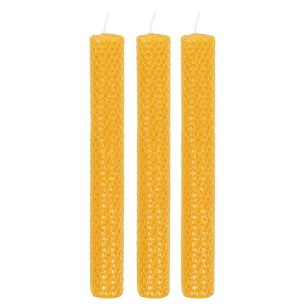 Something Different Beeswax Candles (Pack of 3)