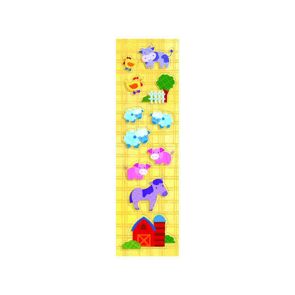 Amscan Farm Animals Sticker Sheet (Pack of 8)