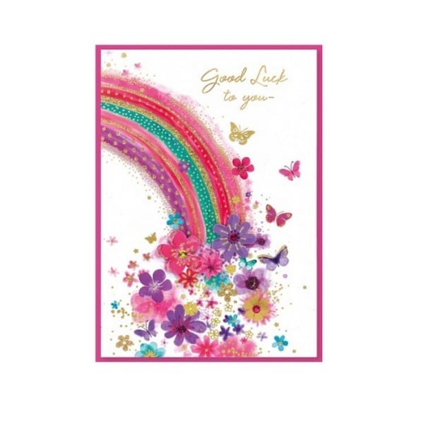 Simon Elvin Isabel Garden Good Luck Card (Pack of 6)