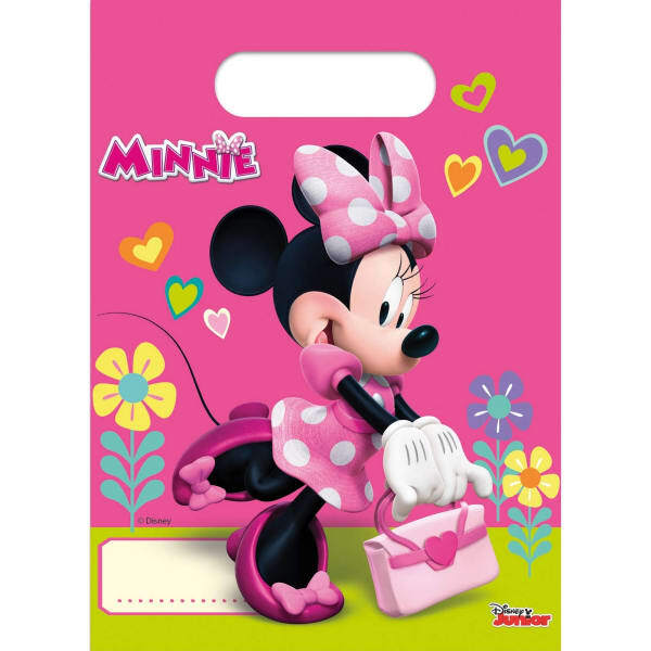 Disney Minnie Mouse Party Bags (Pack of 6)