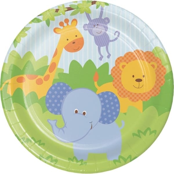 Creative Party Forest Friends Party Plates (Pack of 8)