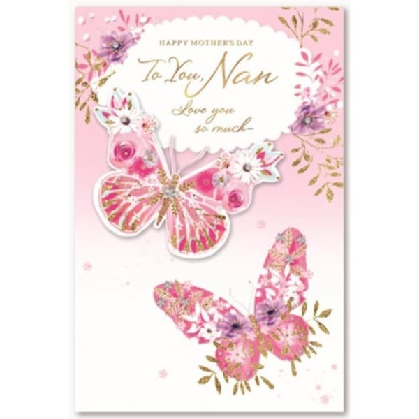 Simon Elvin To You Nan Mothers Day Card (Pack of 6)