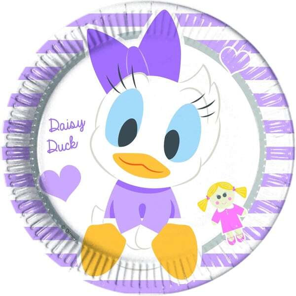 Disney Paper Daisy Duck Disposable Plates (Pack of 8)