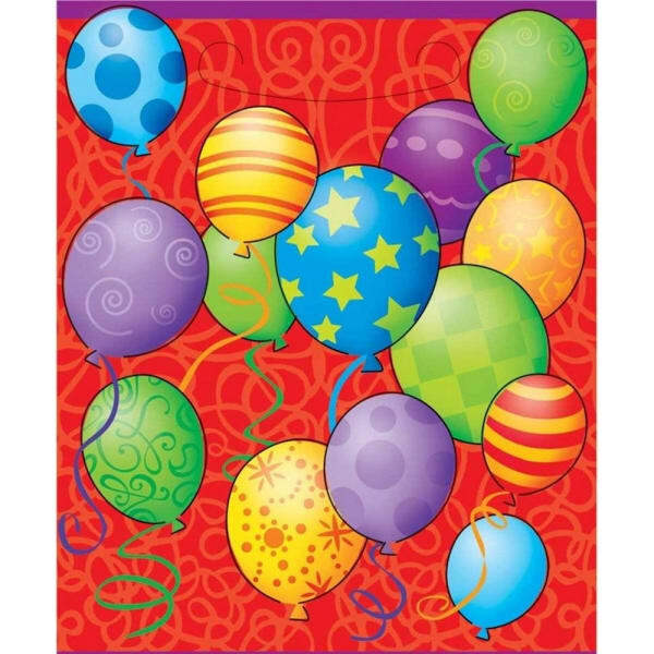 Unique Party Balloons Party Bags (Pack of 8)