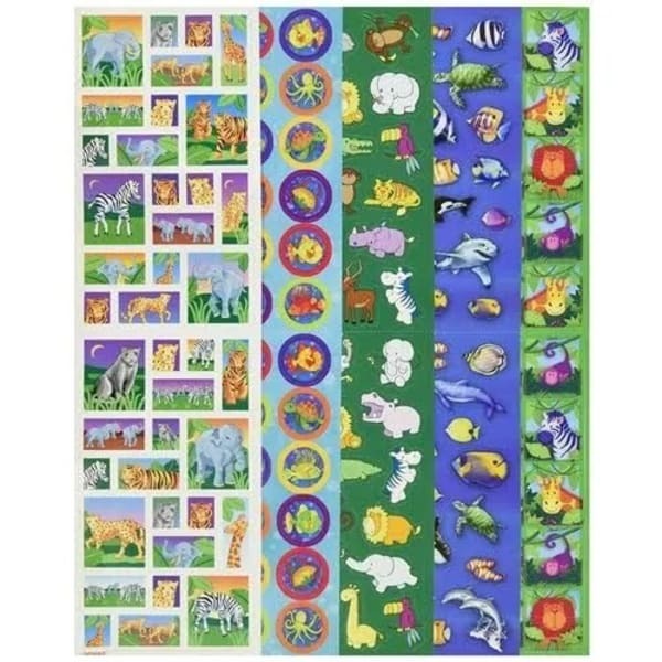 Amscan Animals Stickers