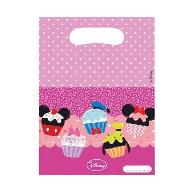 Disney Cupcake Mickey Mouse Gift Bag (Pack of 6)