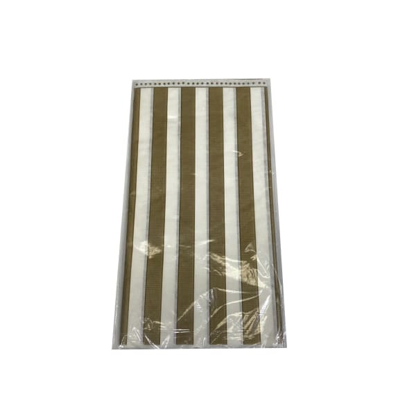 Amscan Paper Contrast Striped Anniversary Party Table Cover