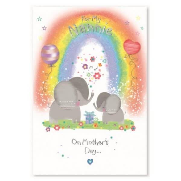 Simon Elvin For My Nannie Mothers Day Card (Pack of 6)