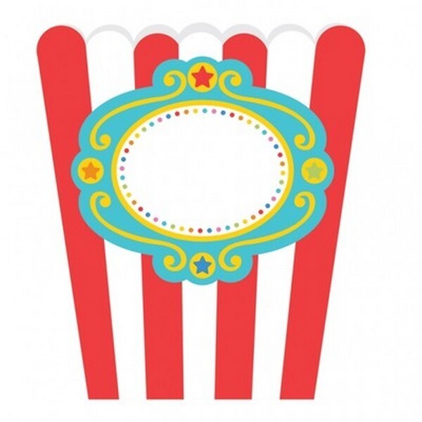 Amscan Circus 1st Birthday Party Bags (Pack of 8)