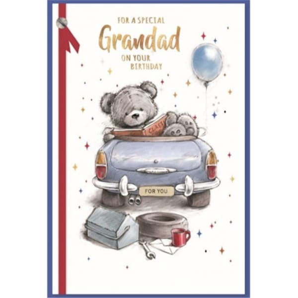 Simon Elvin For A Special Grandad Birthday Card (Pack of 6)