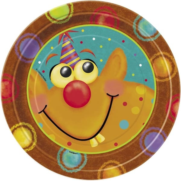 Unique Party Monster Party Plates (Pack of 8)