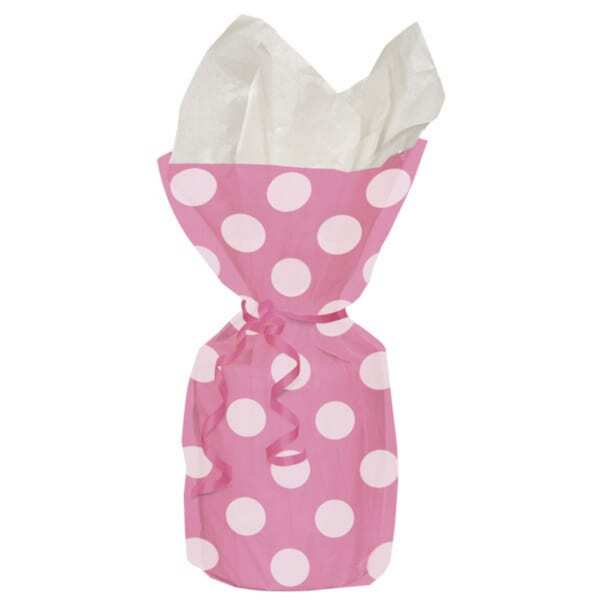 Unique Party Polka Dot Cello Party Bags (Pack Of 20)