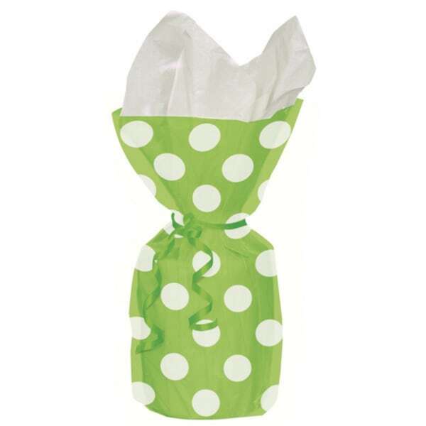 Unique Party Polka Dot Cello Party Bags (Pack Of 20)