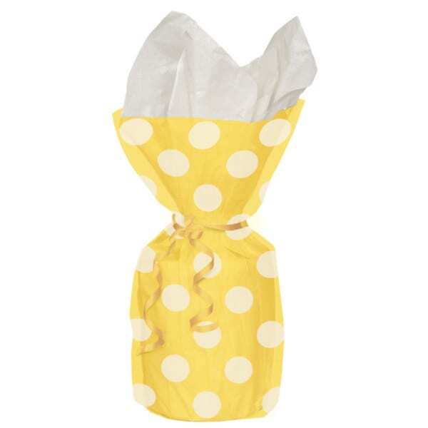 Unique Party Polka Dot Cello Party Bags (Pack Of 20)