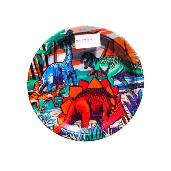 Amscan Dinosaur Party Plates (Pack of 8)