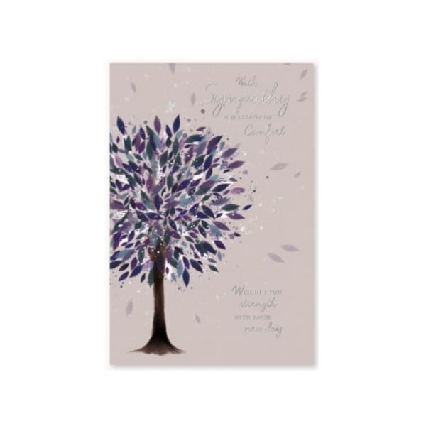 Simon Elvin A Message To Comfort Sympathy Card (Pack of 6)