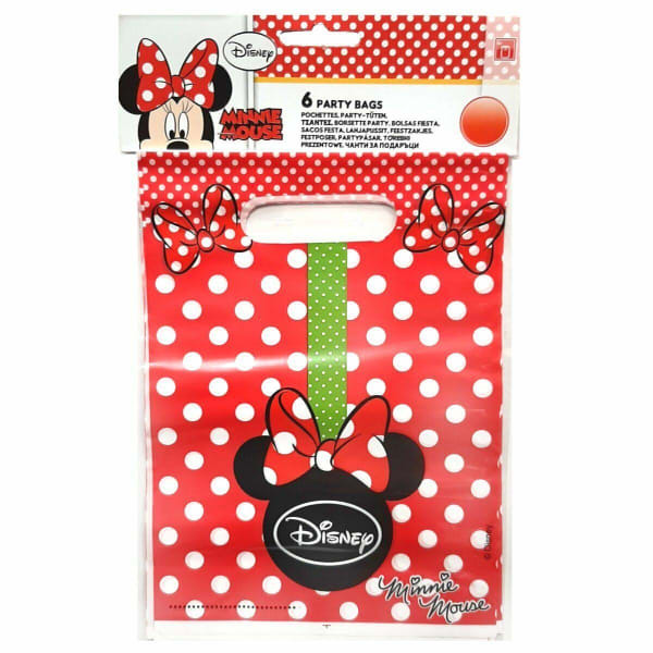 Disney Fashion Minnie Mouse Party Bags (Pack of 6)