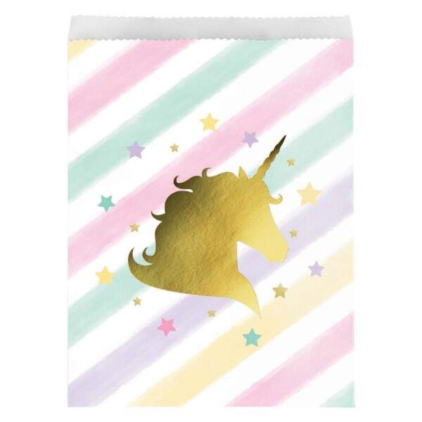 Creative Party Unicorn Paper Party Bags (Pack of 10)