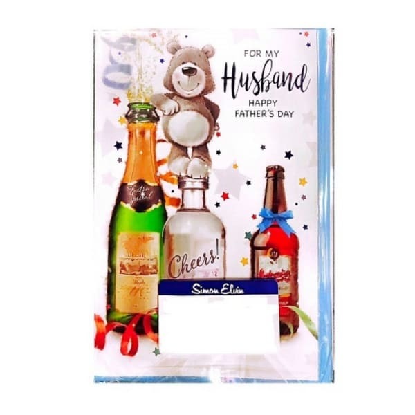 Simon Elvin For My Husband Fathers Day Card (Pack of 6)