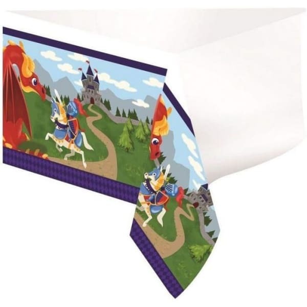 Creative Party Medieval Prince Knight Party Table Cover