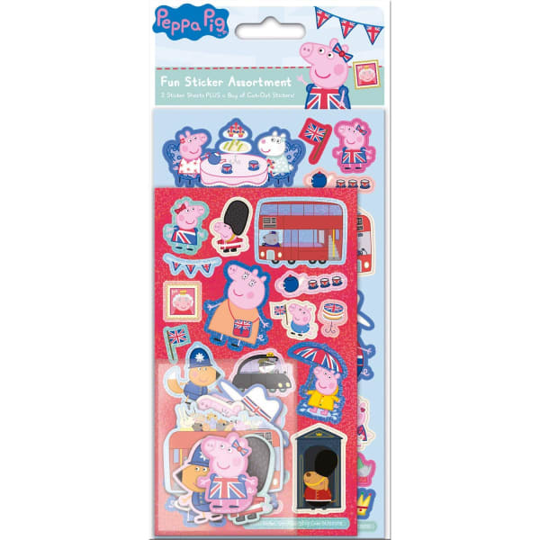 Peppa Pig Glorious Britain Character Sticker