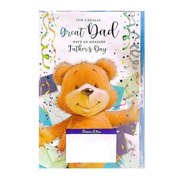 Simon Elvin For A Really Great Dad Card (Pack of 6)