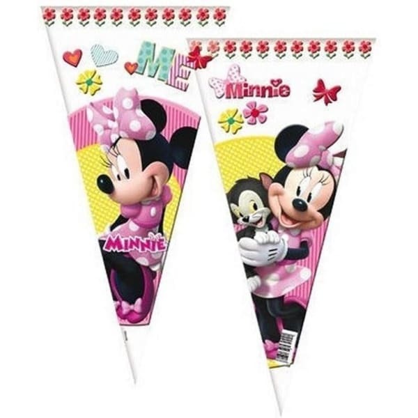 Disney Minnie Mouse Cone Party Bags (Pack of 10)