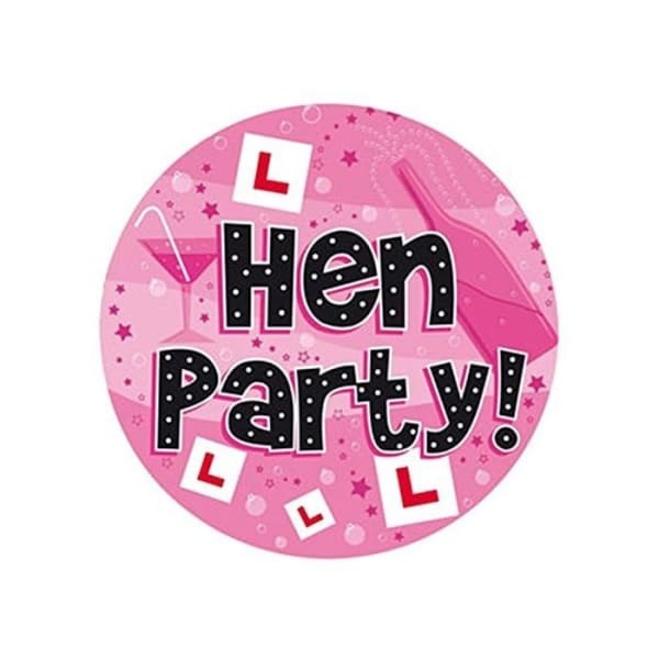 Giant Hen Night Badge