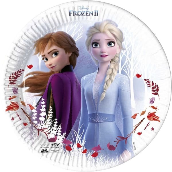 Disney Frozen 2 Paper Plates (Pack of 8)